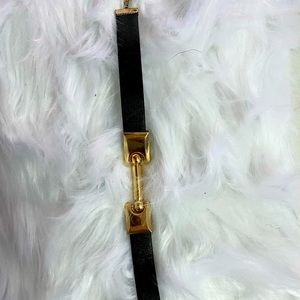 Super cute Gold and black choker